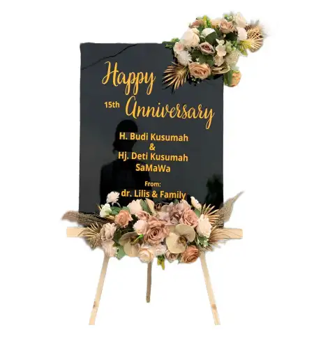 Papan Bunga Akrilik Negla